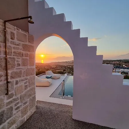 Villa Grabella-amazing Sea View And Swimming Pool Pitsidia
